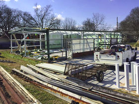 Resheeting of Office / Garage 4/6